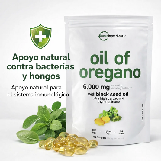 Oil Of Oregano | Aceite de Oregano y Semilla Negra